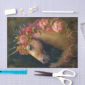 Floral Unicorn Tissuepapier (Craft)