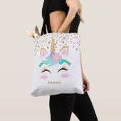 Floral Unicorn Tote Bag (Dichtbij)