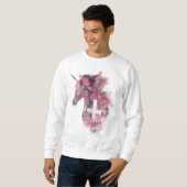 Floral Unicorn Trui (Voorkant volledig)