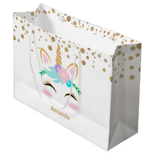 Floral Unicorns Groot Cadeauzakje
