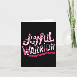 Floral US Flag Joyful Warrior We gaan niet terug Kaart