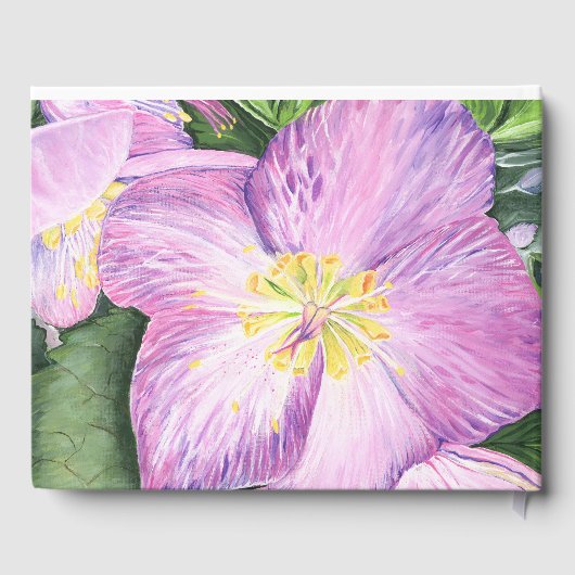 Floral vakantiewoning gastenboek (Achterkant)