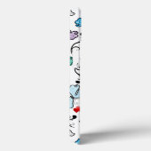 Floral Valentijn Pattern Case-Mate iPhone Case (Achterkant / Rechts)