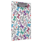 Floral Valentijn Pattern Klembord (Rechts)