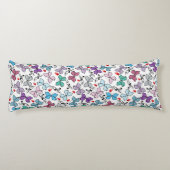 Floral Valentijn Pattern Lichaamskussen (Achterkant)
