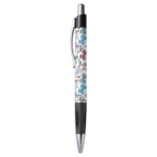 Floral Valentijn Pattern Pen (Top (Verticaal))
