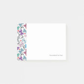 Floral Valentijn Pattern Post-it® Notes (Voorkant)
