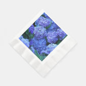 Floral van Blue Hydrangea Servetten (Hoek)