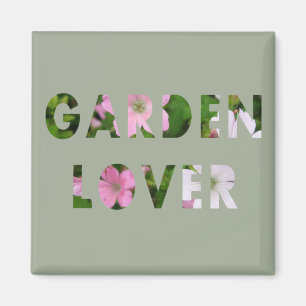 Floral van de tuin magneet
