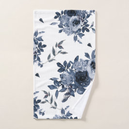 Floral van de Waterverf van de marine Handdoek