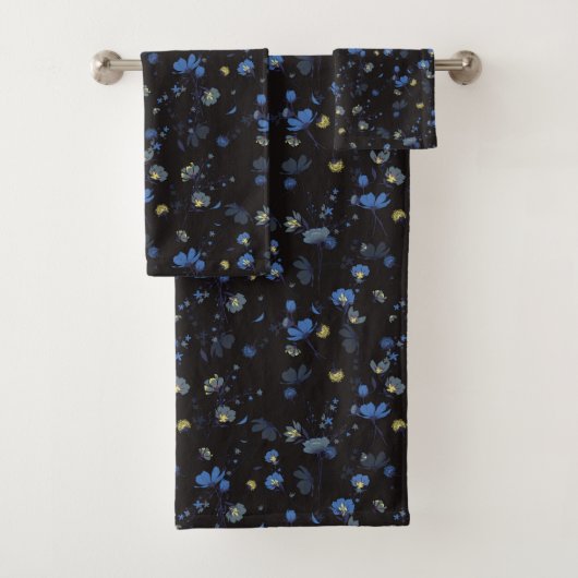 Floral van de wind bad handdoek (Insitu)