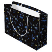 Floral van de wind groot cadeauzakje (Achterkant Gekanteld)