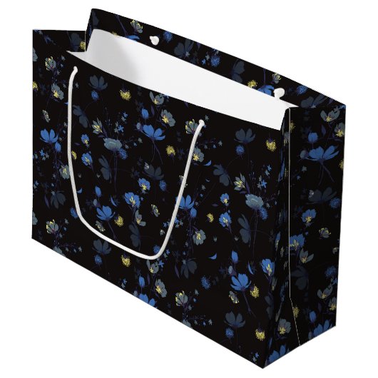 Floral van de wind groot cadeauzakje (Voorkant Gekanteld)