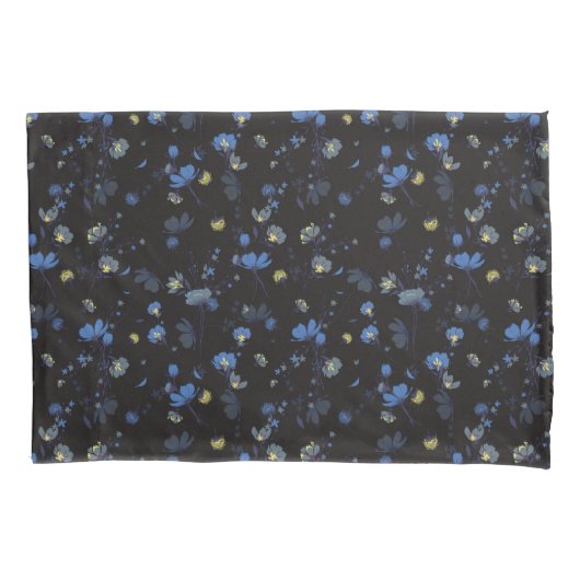 Floral van de wind kussensloop (Voorkant-Links)