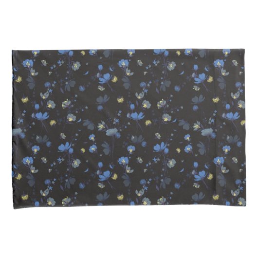 Floral van de wind kussensloop (Voorkant-Rechts)