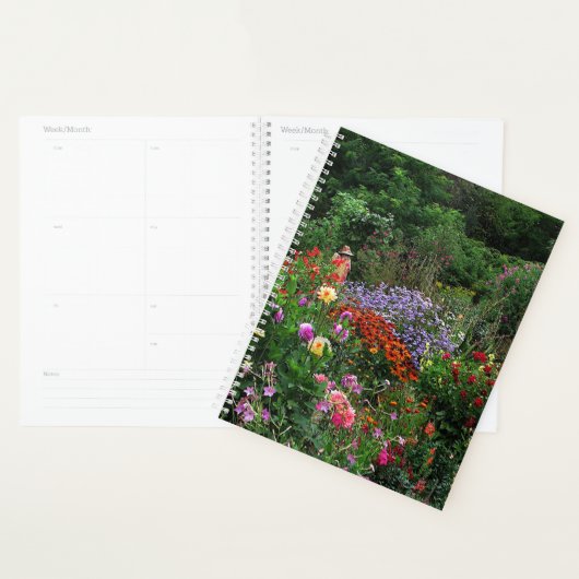 Floral van de zomerbloem Weekly/Maandelijkse Plann Planner (Display)