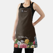 Floral van Floral Vloerrand Donker Schort (Insitu)