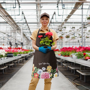 Floral van Floral Vloerrand Donker Schort
