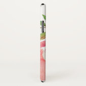 Floral van hot-roze Waterverf Case-Mate iPhone Case (Achterkant / rechts)