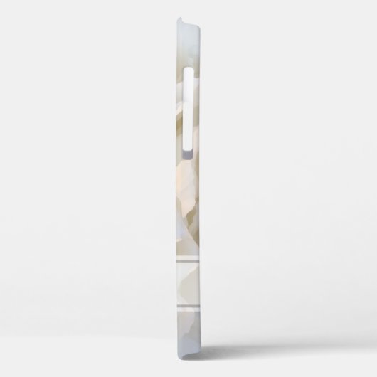 Floral van witte anjers Case-Mate iPhone case (Achterkant / Links)