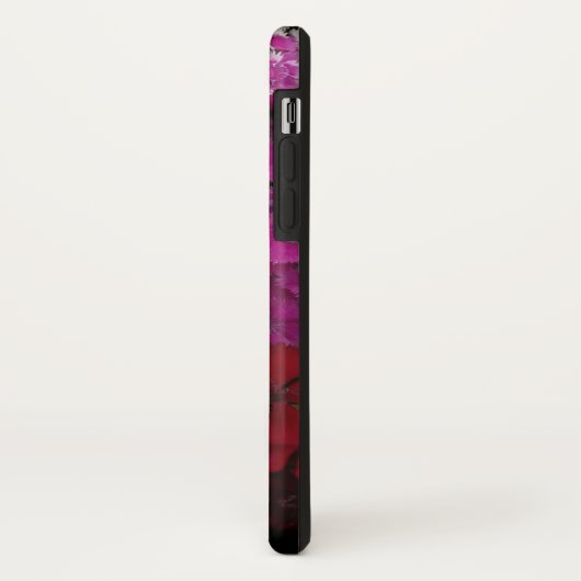 Floral van witte, roze en rode dianthus Case-Mate iPhone case (Achterkant/links)