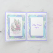 Floral Vase Card Feestdagen Kaart (Binnen)