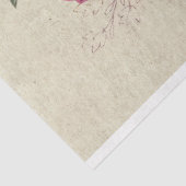 Floral Vase of Hearts Alice in Wonderland Tissuepapier (Detail)