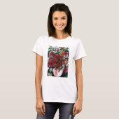 Floral Vase T-shirt (Voorkant volledig)