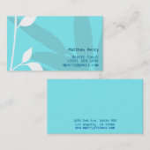 Floral vi visitekaartje (Voorkant / Achterkant)