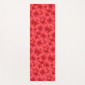 Floral Vibrant Red Garden Lilies Raindrops Foto Yogamat (Voorkant)