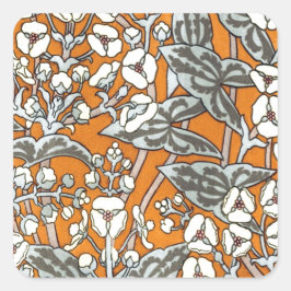  Floral Vierkante Sticker