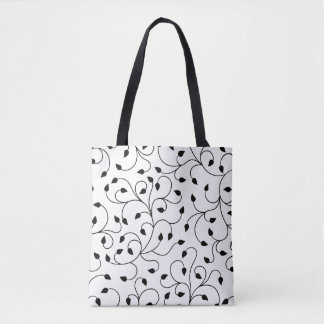 Floral Vine Canvas tas - Elegant en stijlvol desig