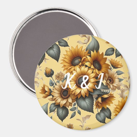 Floral Vine Magneet (Voorkant / Achterkant)