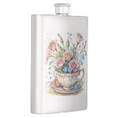 Floral Vine Pattern – Zachte Waterverf Boho kunst Flacon (Rechts)