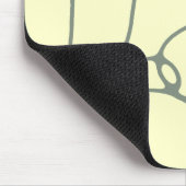 Floral Vine Swirl mousepad Muismat (Hoek)