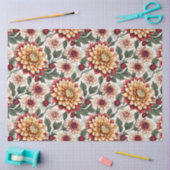 Floral Vintage Decoupage Elegant Rustic Tissuepapier (Craft)