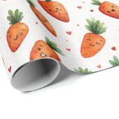 Floral Vintage Rabbits | Easter Wrapping Paper Cadeaupapier (Rol Hoek)