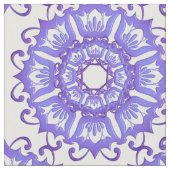 Floral violet mandala. stof (Close Up)