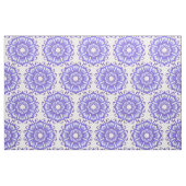 Floral violet mandala. stof (Fat Quarter)