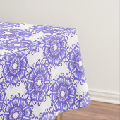 Floral violet mandala. tafelkleed (Voorbeeld)