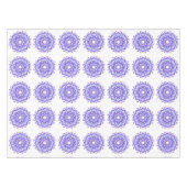 Floral violet mandala. tafelkleed (Voorkant (Horizontaal))