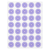 Floral violet mandala. tafelkleed (Voorkant)