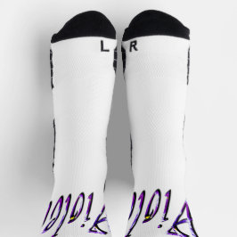 Floral Violet naam, bemanning Sokken