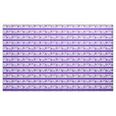 Floral violet stremmelpatroon stof (Yard (91,4 cm))