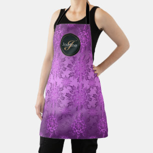 Floral  vioolpatroon schort