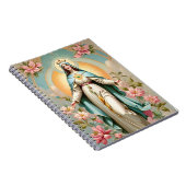 Floral Virgin Mary Notitieboek (Rechterzijde)