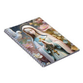 Floral Virgin Mary Notitieboek (Rechterzijde)