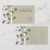 Floral Visitekaartje (Voorkant / Achterkant)