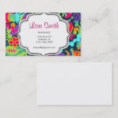 Floral Visitekaartje (Voorkant / Achterkant)