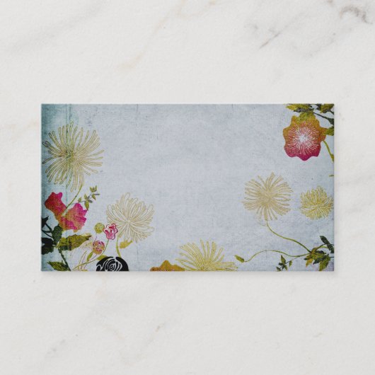Floral Visitekaartje (Voorkant)